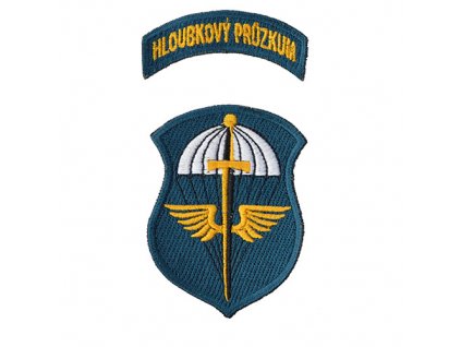 Nášivka HLOUBKOVÝ PRŮZKUM - BAREVNÁ