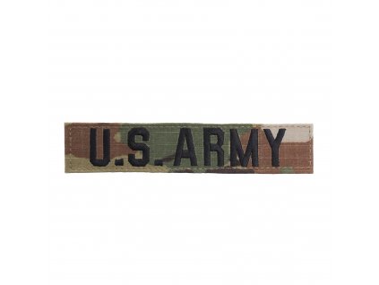Nášivka jmenovka "U.S. ARMY" VELCRO MULTICAM®