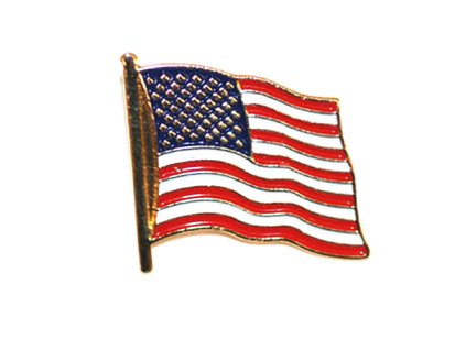 Odznak vlajka USA velká