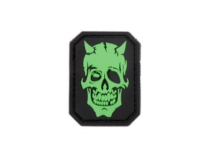 Nášivka 3D PVC Devil Skull