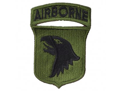 Nášivka 101st AIRBORNE DIVISION - ZELENÁ