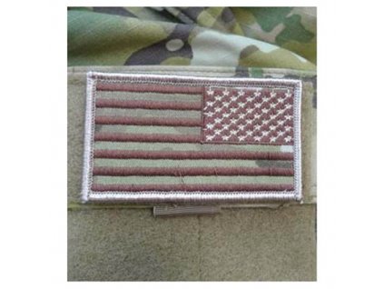 Nášivka vlajka USA reversní MULTICAM® VELCRO