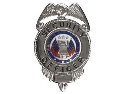 Odznak SECURITY OFFICER / ZNAK BAREVNÝ