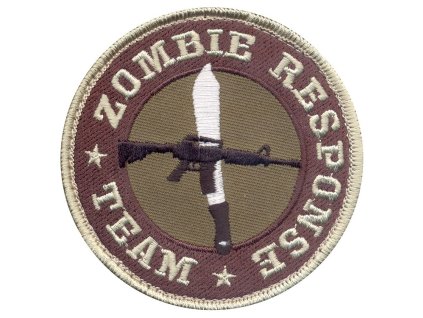 Nášivka ZOMBIE RESPONSE TEAM velcro
