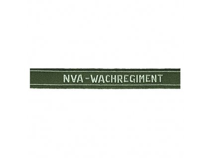 Nášivka páska NVA na rukáv 'WACHREGIMENT D.NVA'