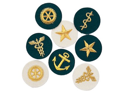 Nášivka NVA kolo LAUFBAHNABZ. VM OFFZ.