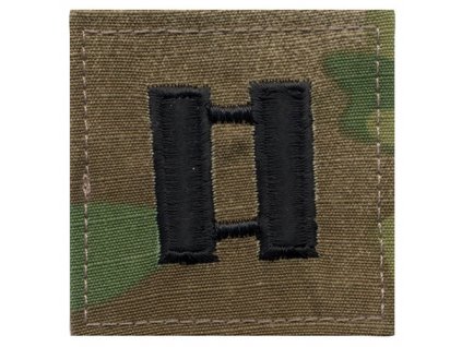 Nášivka hodnosti CAPTAIN velcro SCORPION OCP CAMO