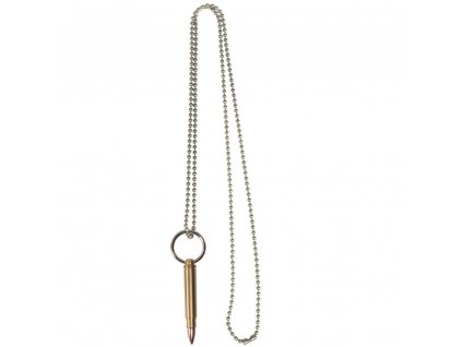 Přívěšek na krk velká PATRONA ráže 5,56mm