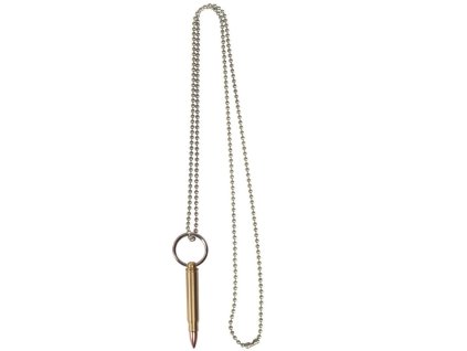 Přívěšek na krk velká PATRONA ráže 5,56mm