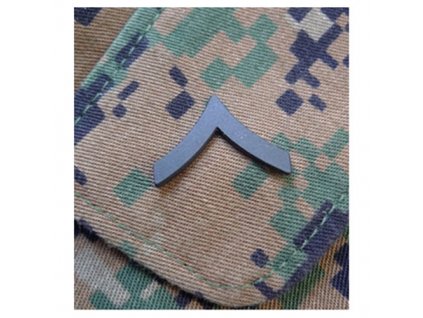 Odznak hodnostní USMC - PFC. pár - ČERNÝ