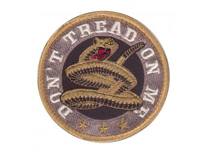 Nášivka Don't Tread on Me velcro