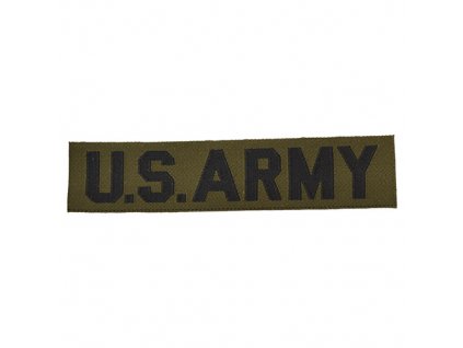 Nášivka "US ARMY" textil ZELENÁ