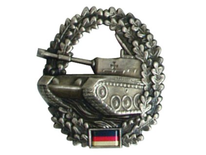 Odznak BW na baret Panzertruppe