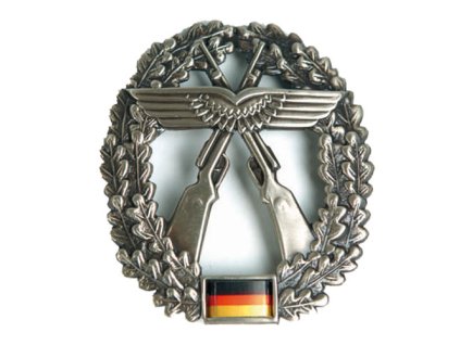 Odznak BW na baret Luftwaffen-Sicherungstruppe