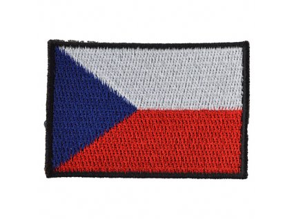 Nášivka ČR vlajka střední BAREVNÁ (56mm)