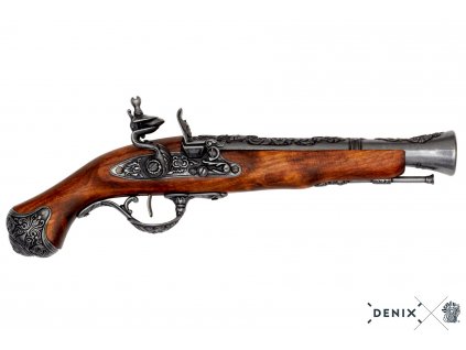 denix Flintlock pistol England 18th C (20)