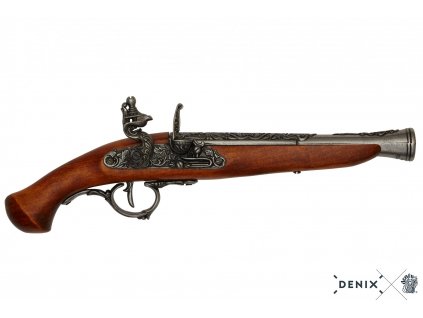 denix Flintlock pistol Germany 18th C