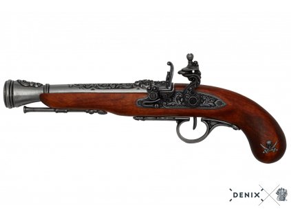 denix Flintlock pirate pistol 18th C left handed