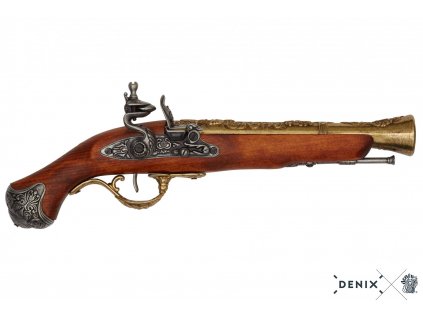 denix Flintlock pistol England 18th C (8)