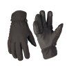 Rukavice SOFTSHELL THINSULATE™ ČERNÉ (velikost L)