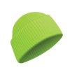 Čepice pletená AKRYL US REFLEXNÍ ZELENÁ