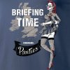 Triko BRIEFING TIME MODRÉ (velikost L)