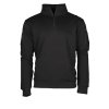 Mikina TACTICAL roláková 3/4 zip ČERNÁ (velikost 3XL)