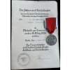 Medaile v upomínku návratu Memelu do Říše 1938 (Medaille zur Erinnerung an die Heimkehr des Memellandes 1938)