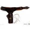 denix Leather cartridge belt for one revolver (7)