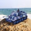 S-Idee RC tank Mini German Tiger 1:72 RTR modrý