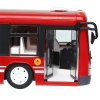 DOUBLE E RC městský autobus s otevíracími dveřmi 33cm červená