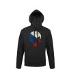 Mikina CZECH PUNISHER s kapucí ČERNÁ (velikost M)