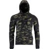 Mikina klokanka s kapucí FLEECE VCAM BLACK (velikost XL)