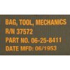 Taška GI MECHANICS TOOL plátěná ZELENÁ