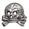 totenkopf skull badge for cap