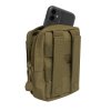 Pouzdro MOLLE univerzální EDC ACCESSORY COYOTE BROWN