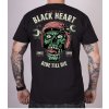 Pánské triko Black Heart RIDE TILL DIE (Velikost M)