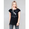 Dámské triko Goodness Industries MIU černé