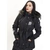 Dámské bunda Babystaff Nalva Parka Black (Velikost S)