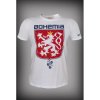 Česká krev Pánské triko - BOHEMIA znak bílé (Velikost XL)