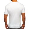 Bolf Pánské triko Police white (Velikost M)