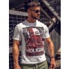 Pánské triko Bolf Holigan white (Velikost M)