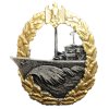 Odznak pro posádky torpédoborců (Zerstörer Kriegsabzeichen) vertikální pin