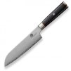 Japonský kuchařský nůž Santoku 180 mm Dellinger Okami 3 layers AUS10  + Sleva 100,- Kč při použití kódu "DELI100"