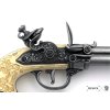 denix Flintlock pistol with 3 barrels Italy 1680 (2)