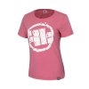 PitBull West Coast - dámské triko SCRATCH washed růžové (Velikost XS)