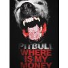PitBull West Coast - pánské triko WHERE IS MY MONEY černé (Velikost M)