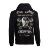 West Coast Choppers mikina s kapucí na zip - HIGH SPEED ZIP HOODY (Velikost M)