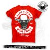 MC Mafia & Crime Worldwide Patch Boys Shirt red (Velikost M)
