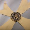 Rustikální štít Templářských rytířů